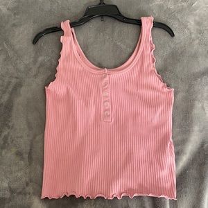 Pink women’s tank top